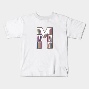 M Bookcase Kids T-Shirt